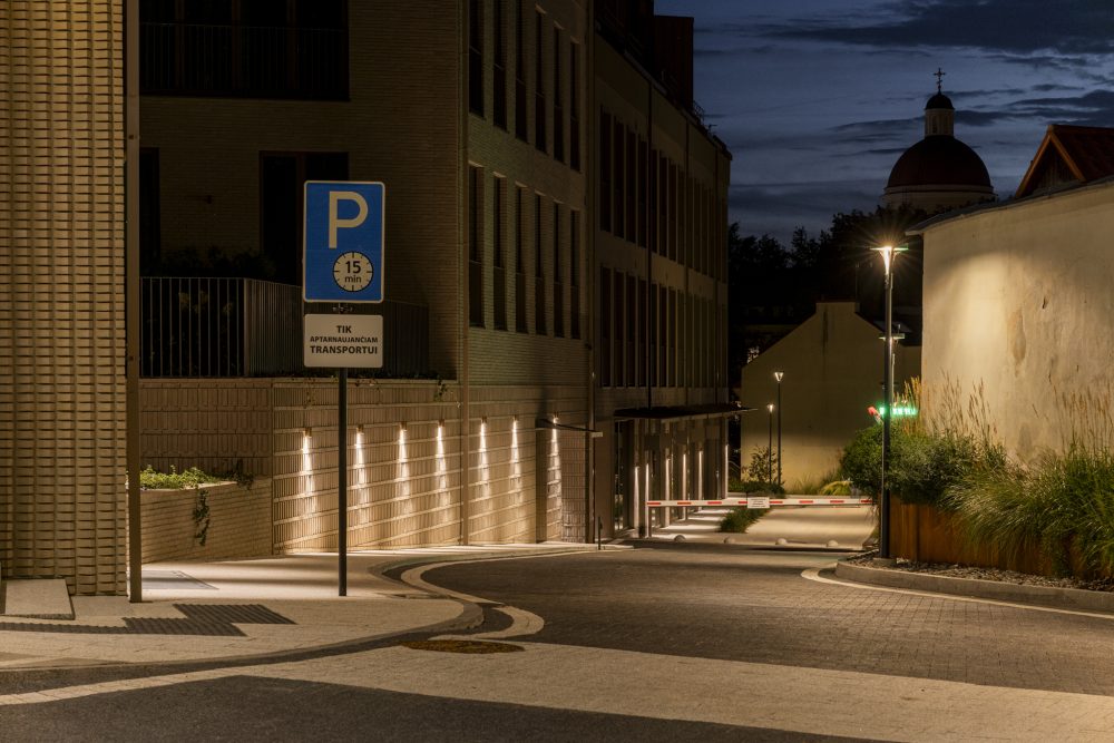 Sanguškų parko apšvietimas